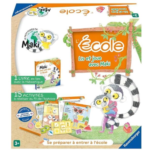 Läs och lek med Maki - Skola - Pedagogiska spel - 00022356