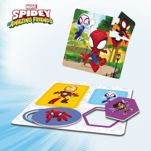 Samling av 10 pedagogiska spel för de minsta - Spidey - Edu Games - LISCIANI