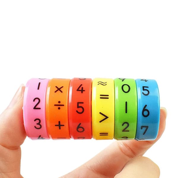 Matematiska Ringar – Kognitiv leksak för Barn - Pedagogisk