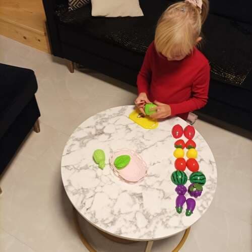 Leksaksfrukter för Barn - 10-delar - Trä