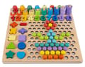 Pikkukuva 5 / 11: Träpussel / Kognitiv leksak för Barn - Pedagogisk