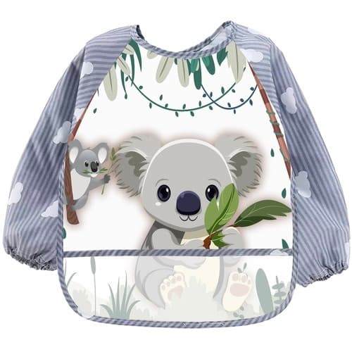 Bib/Hagesmæk med Ærmer – Baby