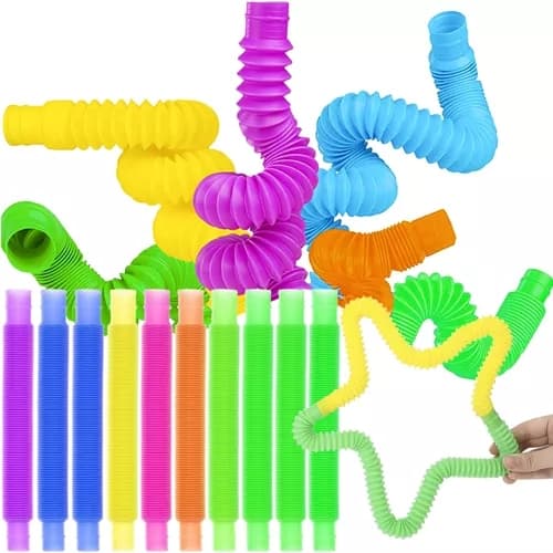 10-Pack - Pop Tube - Fidget Toys - Leksak / Sensory