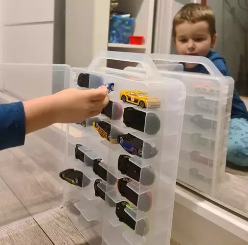 Display Case för Modellbilar - Förvaring - 46 fack