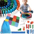Miniatyrbild 1 av 11: Dominoset 360-delar / Dominobrickor - Domino