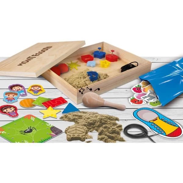 Vetenskapligt laboratorium med 50 aktiviteter - LISCIANI - Experimentera med Montessori