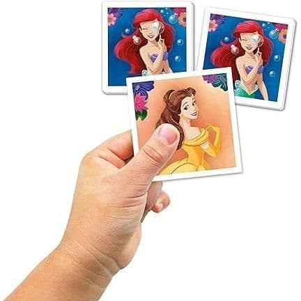 Clementoni - Edukit - Disney Princesses - 4 i 1 inlärningslåda - 2 pussel, 1 memo, 1 set med 6 kuber - Tillverkad i Italien