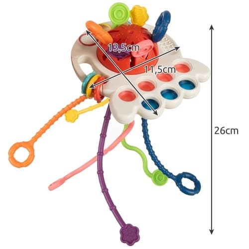Sensorisk Leke - Biteringer, Fidget, Pop-It
