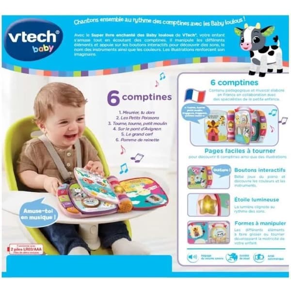 VTECH BABY - Super Enchanted Book of Baby Kitties - Rosa