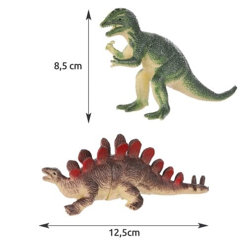 Dinosauriefigurer - 12 st