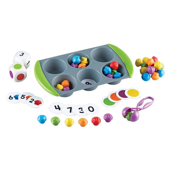 Mini Muffin Match Up Math Activity Set Lärresurser LER 5556