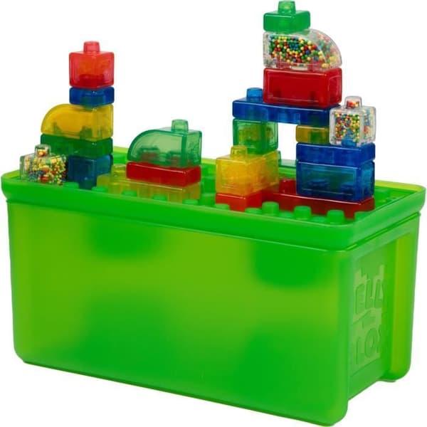 Byggklossar - GOLIATH - Jelly Blox Förvaringsfodral - Mjuka och taktila klossar! Från 2 år