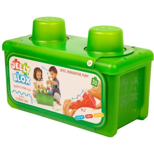 Byggklossar - GOLIATH - Jelly Blox Förvaringsfodral - Mjuka och taktila klossar! Från 2 år