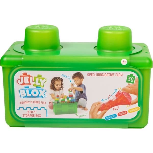 Byggklossar - GOLIATH - Jelly Blox Förvaringsfodral - Mjuka och taktila klossar! Från 2 år