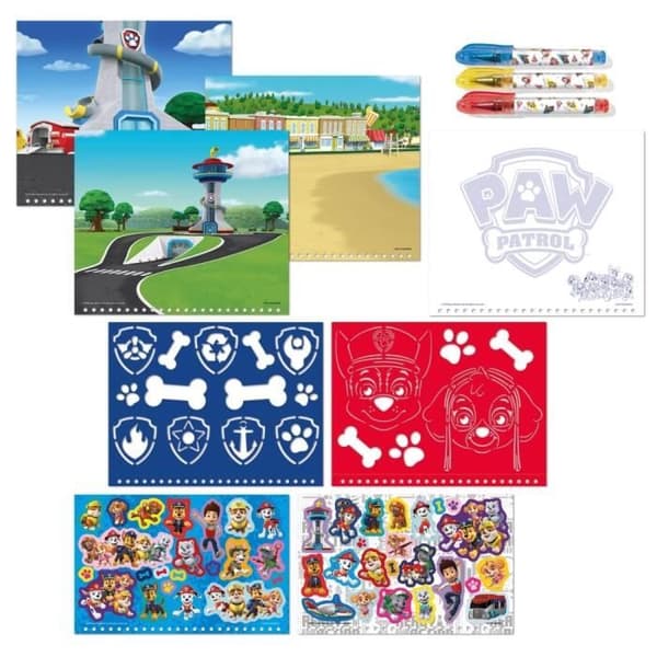 Paw Patrol aktivitets- och ritbok - flerfärgad - 3x26x3 cm