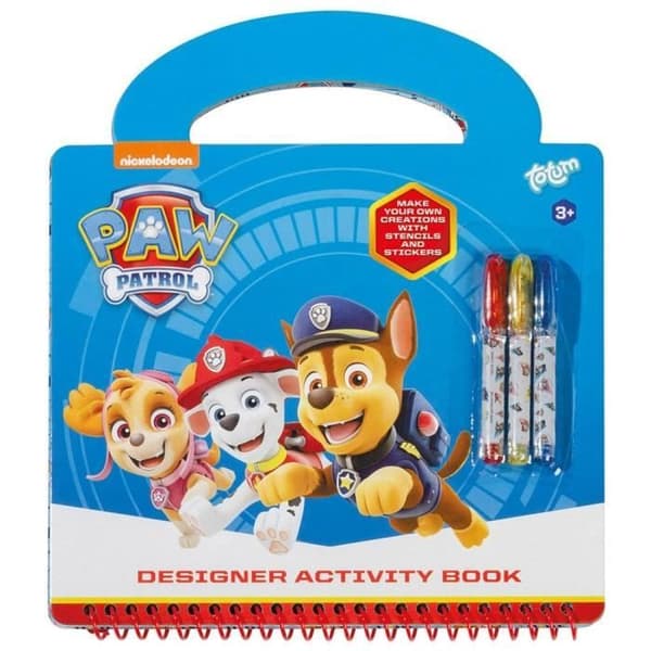 Paw Patrol aktivitets- och ritbok - flerfärgad - 3x26x3 cm