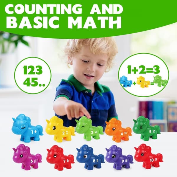 - WOOPIE Montessori Inlärning Bokstäver Färger Som Dinosaurier att Montera "Matcha Bokstäverna" 13 st.