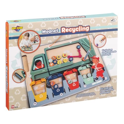 Vini Games - Magnetic Waste Sorting Puzzle (31912)