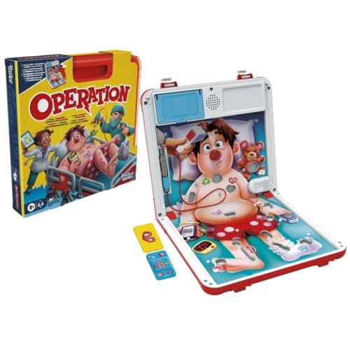 Hasbro - Classic Operation Game (DK/NO/SE/FI) (G0951)