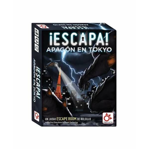 Skicklighetsspel Mercurio Escapa. Apagón En Tokyo