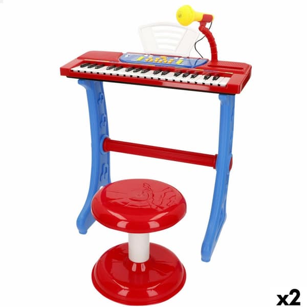 Tangentbord 37 Tangenter Bontempi 43 x 56 x 23 cm (2 antal)
