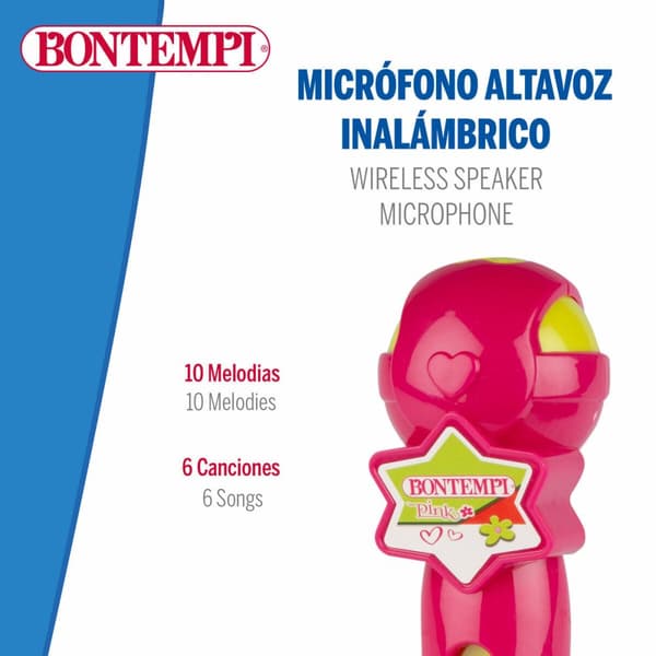 Leksaksmikrofon Bontempi
