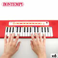 Miniatyrbild 6 av 10: Tangentbord Bontempi 47 x 3,5 x 13 cm (6 antal)