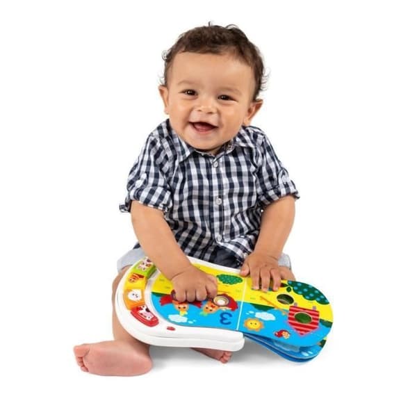 Farm Book - CHICCO - Pedagogisk leksak för baby - Djurläten och melodier