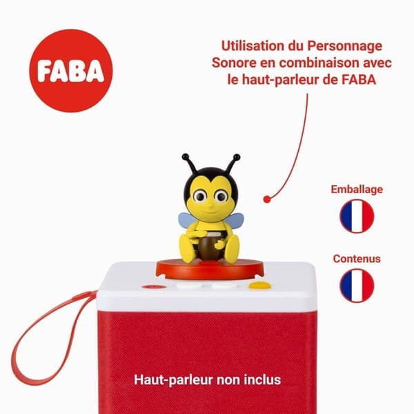 Interaktiv e-bok - Faba - FFF30010 - Ljudfigur - 13 låtar - För barn