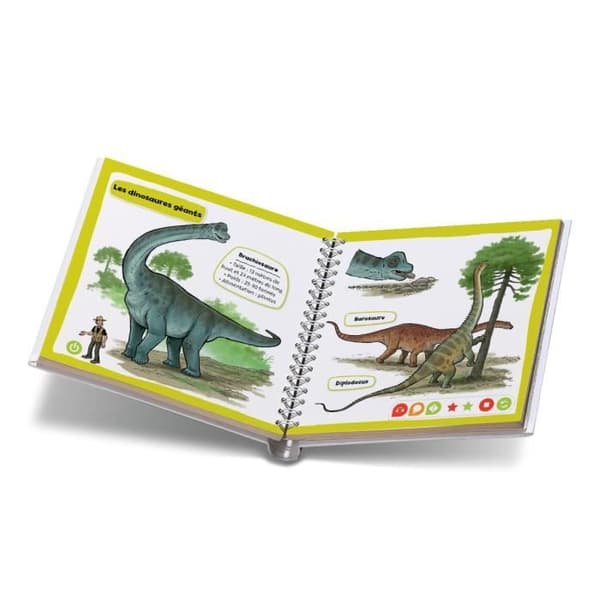 tiptoi® pedagogisk e-bok - Mini Doc' - Ravensburger dinosaurier