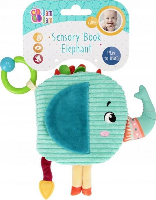 "E-bok barn - interaktiv bok barn Euro trade - 541637 - BAM BAM mjuk bok"