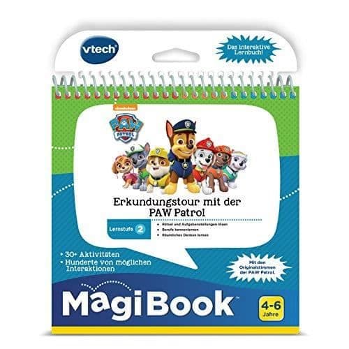 VTech Level 2 Exploration with The Paw Patrol MagiBook Educational Book, Multicolor - 80-480204