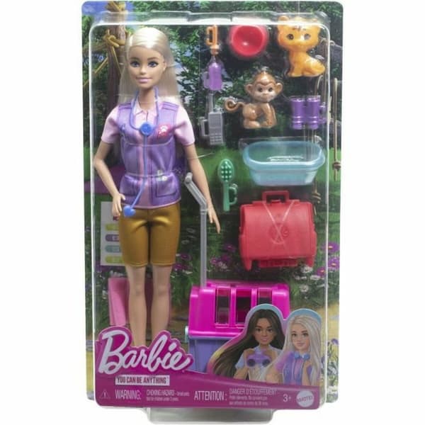 Docka Mattel Multicolour (18 Delar)