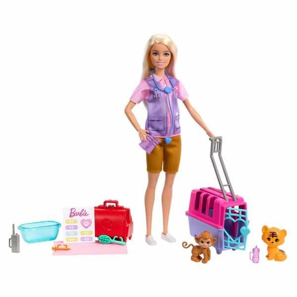 Docka Mattel Multicolour (18 Delar)