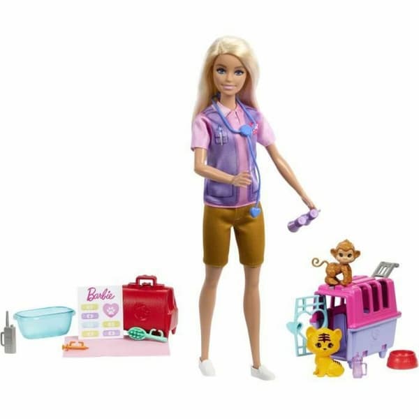 Docka Mattel Multicolour (18 Delar)