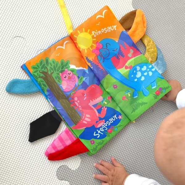 WOOPIE BABY Bog med Haler – Stof Skovdyr