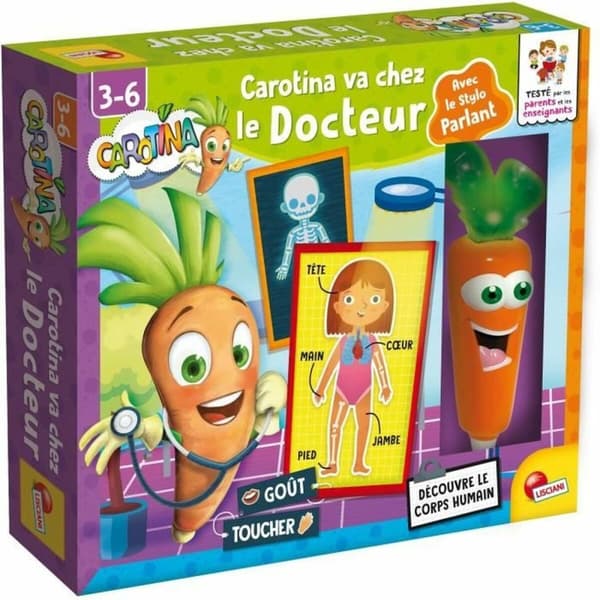 Utbildningsspel Lisciani Giochi Carotina va chez le docteur