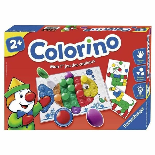 Pedagogiskt spel för små barn Ravensburger Colorino Multicolour (Franska) (FR)