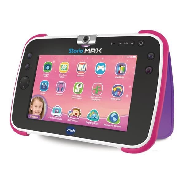VTECH Storio Max XL 2.0 7 Rosa Pedagogisk Surfplatta för Barn från 3 till 11 År