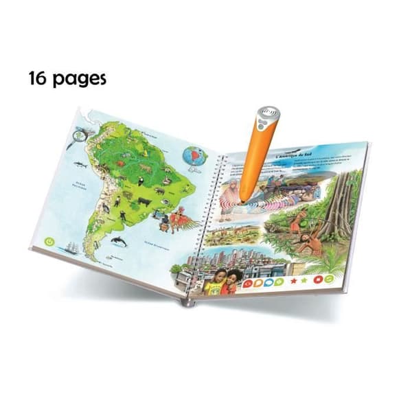 tiptoi® pedagogisk e-bok - Min första atlas - Ravensburger - Blandat - Från 5 år