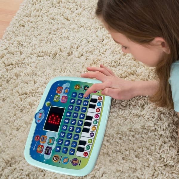 OBOSOE Baby Tablet monitoiminen kannettava lelu, oppimis- ja koulutuslelut oppimiseen valolla ja musiikilla interaktiivinen lapsille