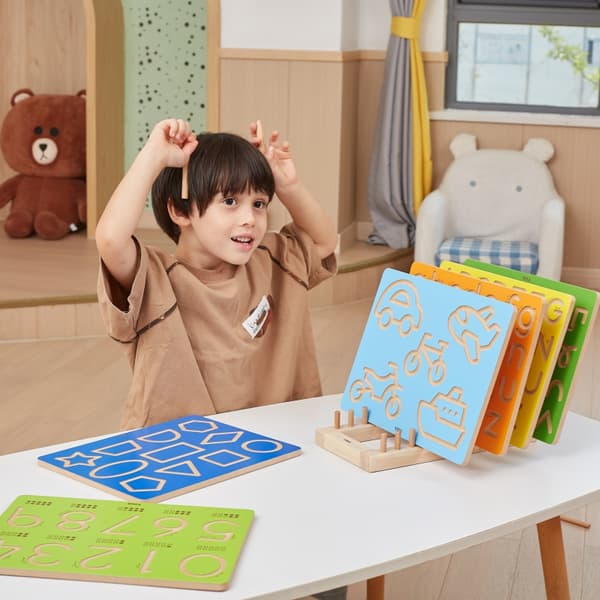 VIGA Graphomotor Board Shapes – Opi kirjoittamaan