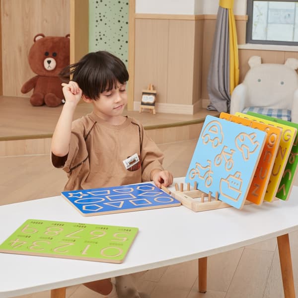 VIGA Graphomotor Board Shapes – Opi kirjoittamaan