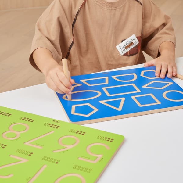 VIGA Graphomotor Board Shapes – Opi kirjoittamaan