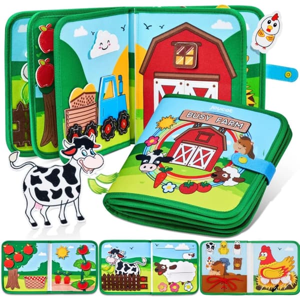 Montessori Busy Board för Barn 1-4 År