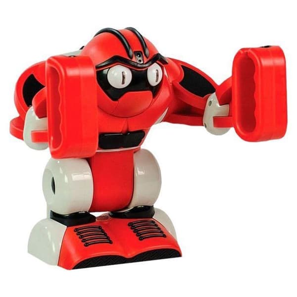 Boombot, Puff n' Tuff, Interaktiv leksak, Robot, Röd, För barn