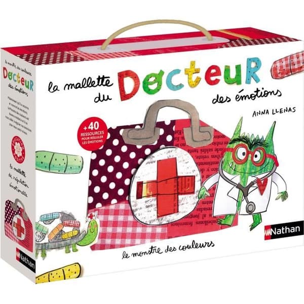 Pedagogiskt spel - NATHAN - Känslornas doktor box set - Från 3 år - Flerfärgad - 1 spelare eller fler