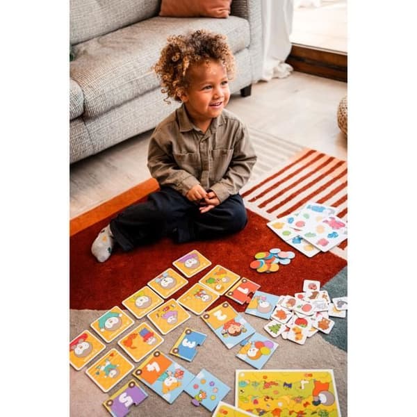 T'CHOUPI Min 7-spelslåda - Pedagogiska spel - NATHAN - Från 2 år