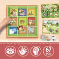 Pikkukuva 4 / 4: Lärandespel - Lisciani - 92772 - Montessori - 3D - 50 självkorrigerande former