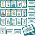 Miniatyrbild 2 av 4: Att hålla sig sysselsatt när det regnar kortspel - Pedagogiskt spel - LIVSKUNSKAPER - Illustrerade kort